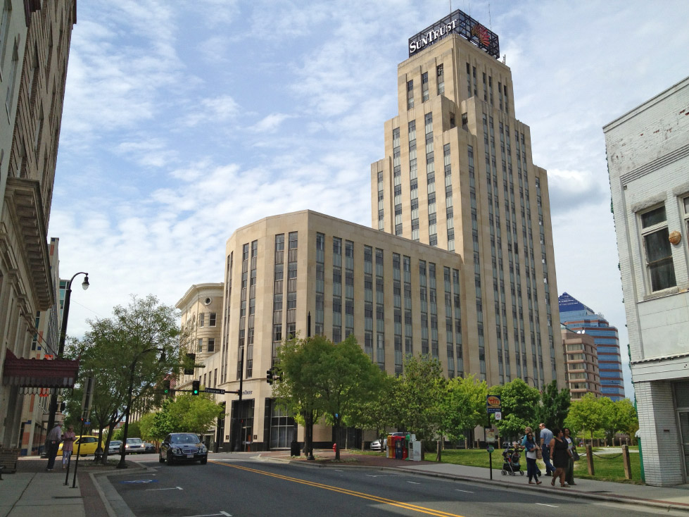 HILL BUILDING CCB BUILDING SUNTRUST  BUILDING Open Durham 