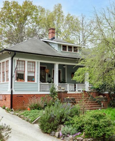 Dr. Hickman and Ethel Ray House