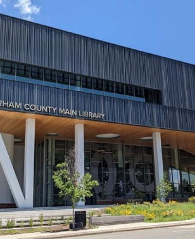 Durham County Main Library 2021 Renovation